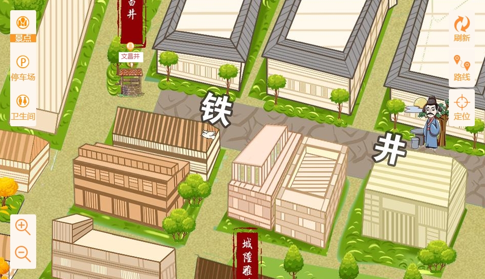 崆峒智慧景区：手绘地图与语音导览的完美融合